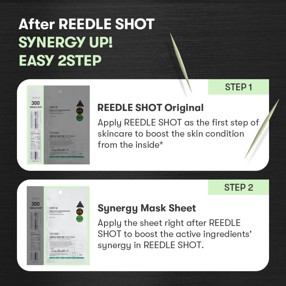 [1Ea] Reedle Shot 300 2-Step Mask