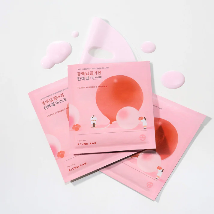 (4Ea) Camellia Deep Collagen Firming Gel Mask
