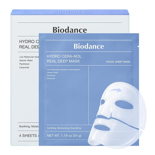 Hydro Cera-Nol Real Deep Mask 1Box (34G*4Ea)