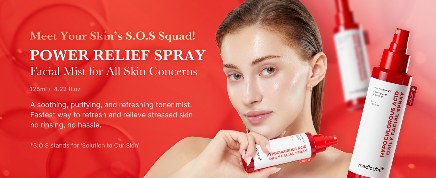 Hypochlorous Acid Daily Facial Spray 125Ml