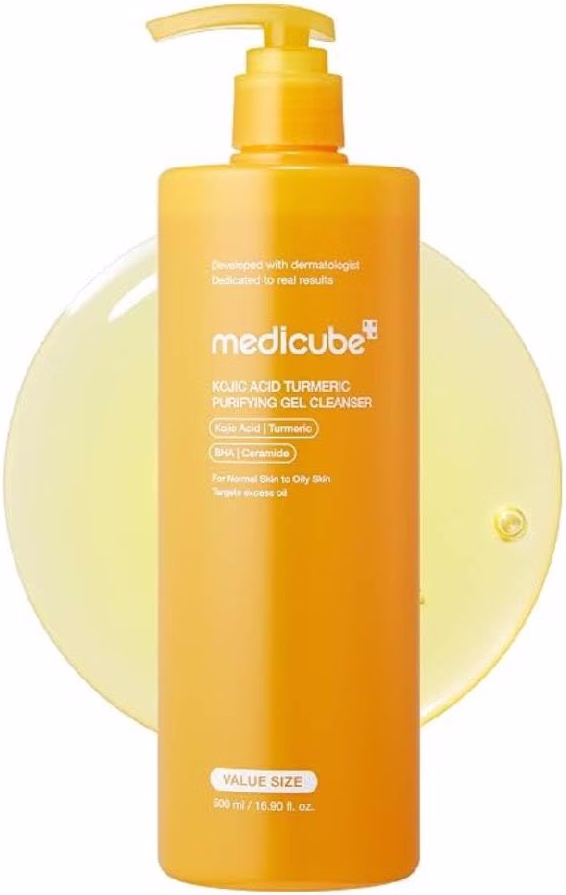 KOJIC ACID TURMERIC GEL TO FOAM CLEANSER 500ml