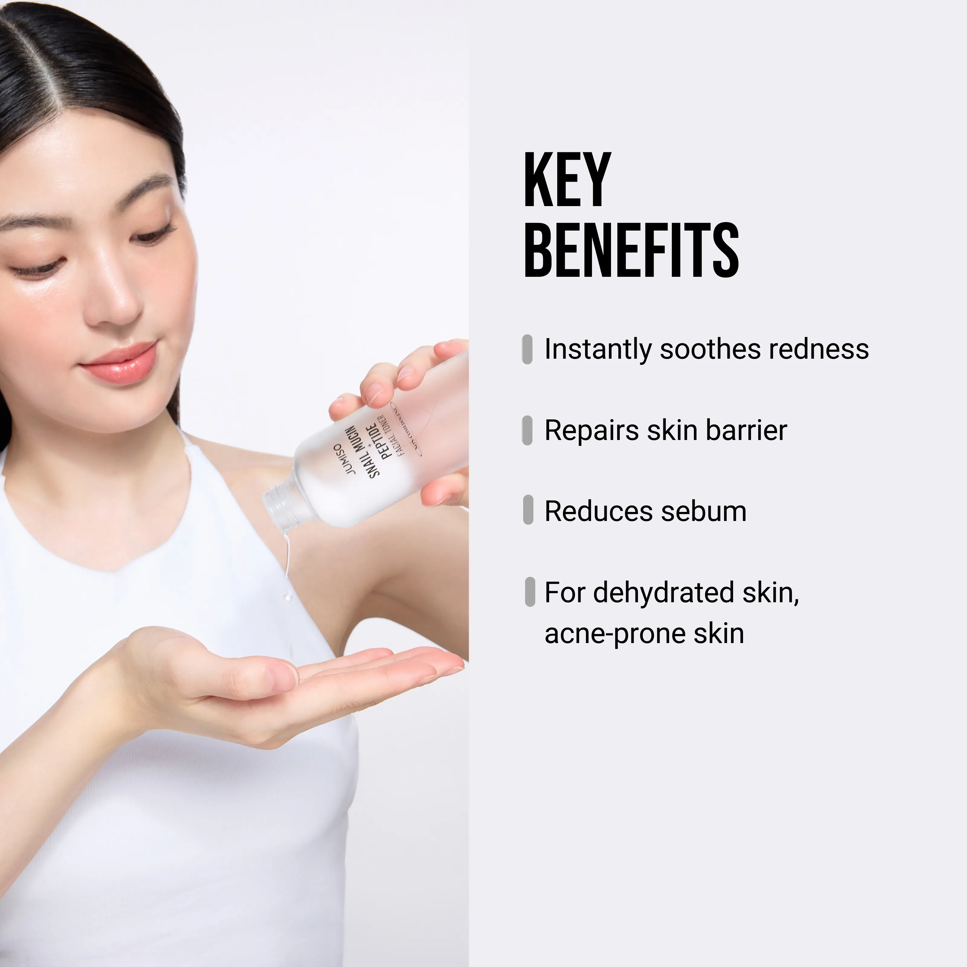 Snail Mucin + Peptide Facial Toner 205Ml