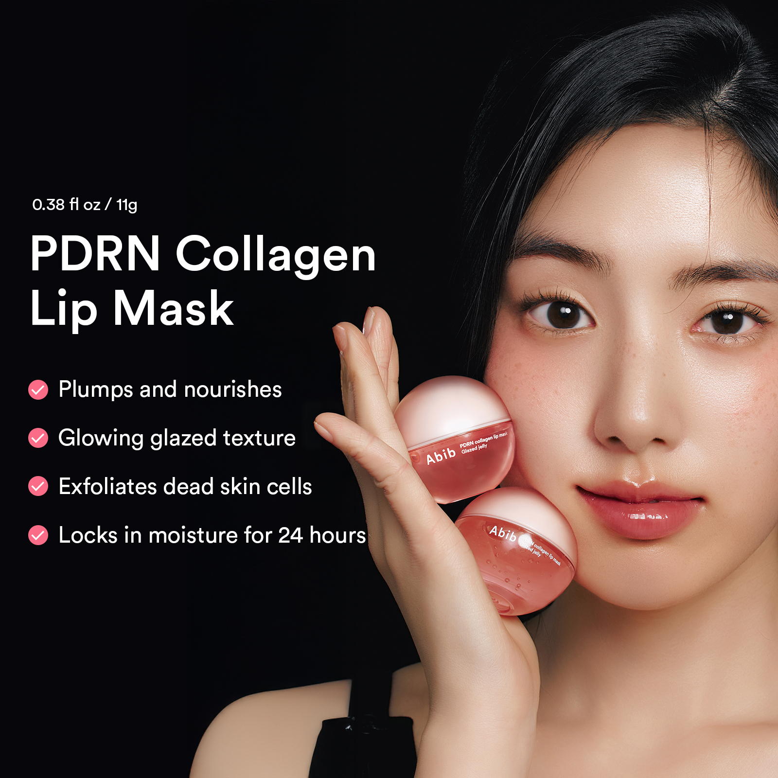 Pdrn Collagen Lip Mask Glazed Jelly 11G