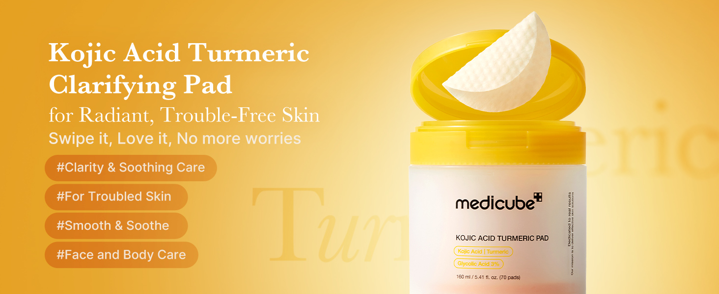 Kojic Acid Turmeric Pad 70Pcs