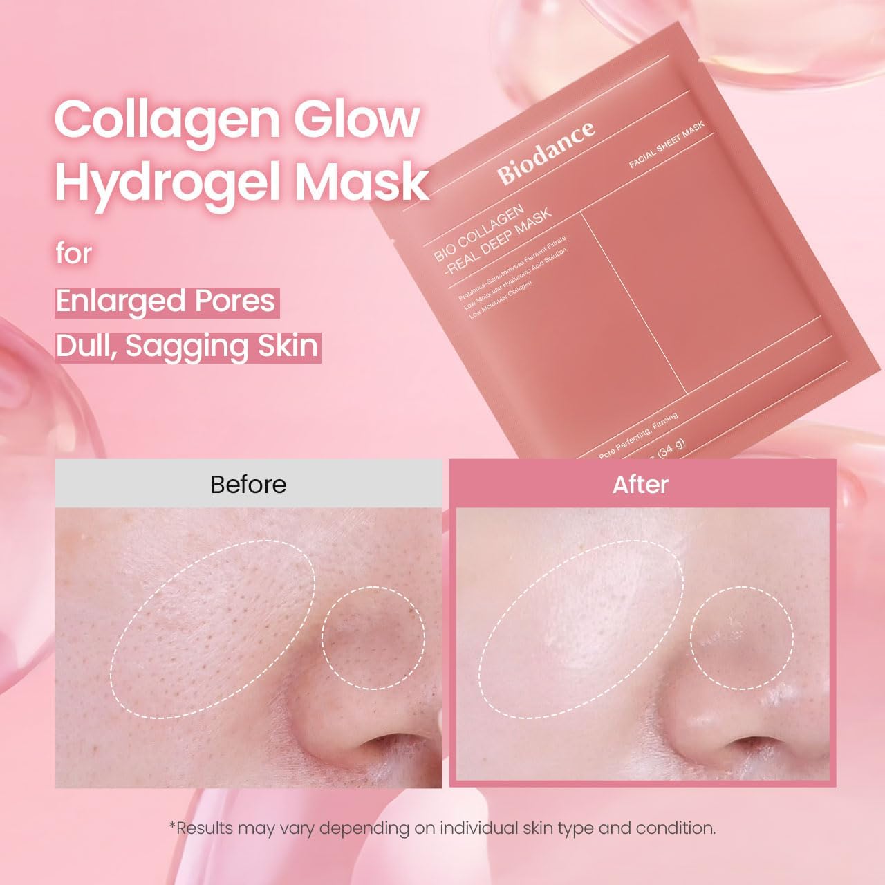 [4Ea] Bio-Collagen Real Deep Mask 4Ea