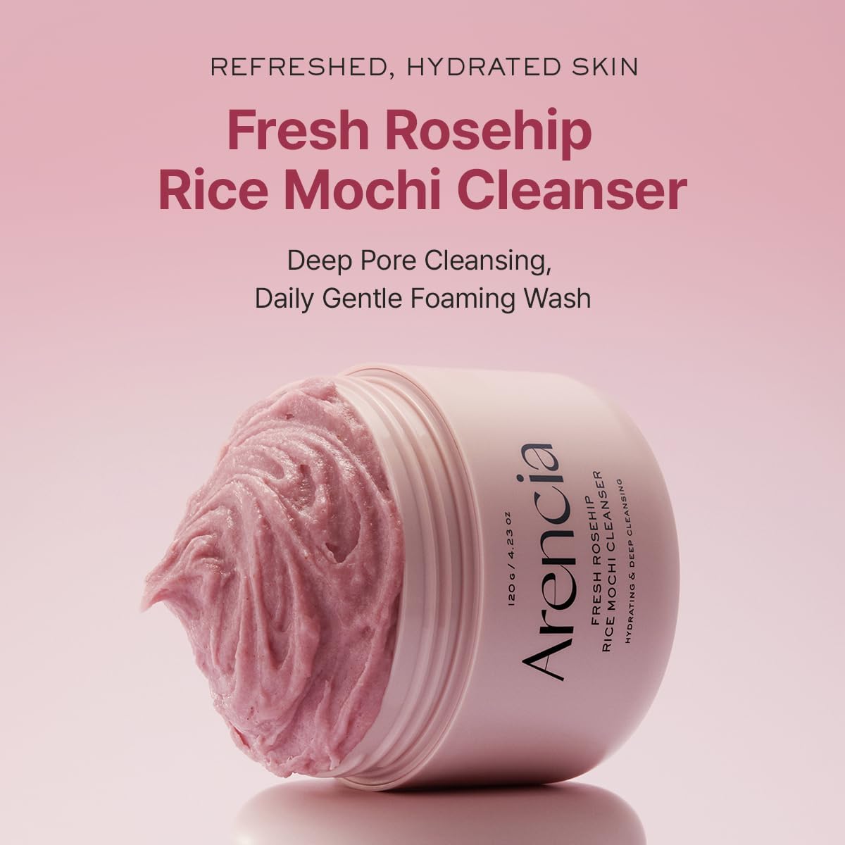 Fresh Rosehip Rice Mochi Cleanser 120G