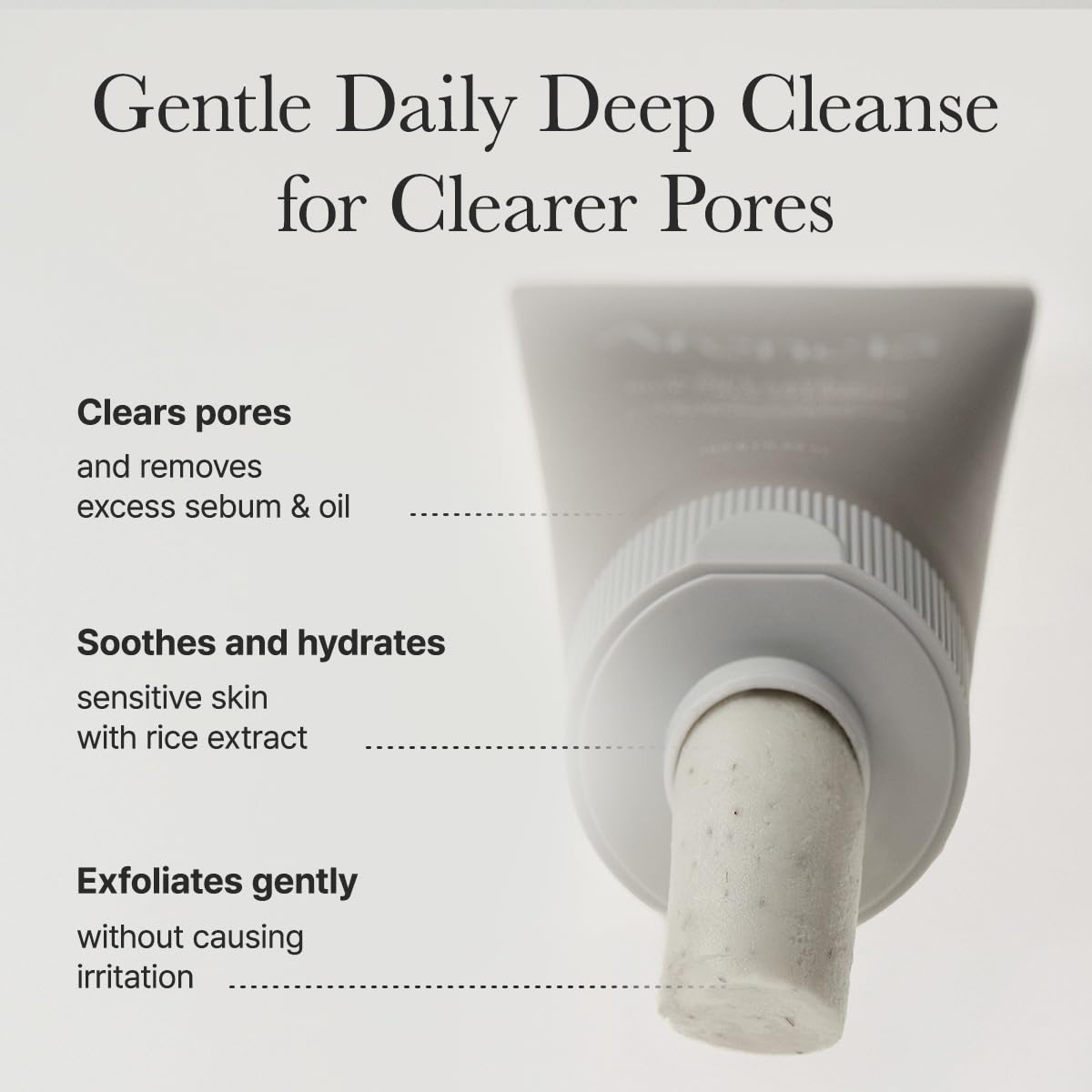 Rice + Lha Pore Control Rice Cake Cleanser 150G