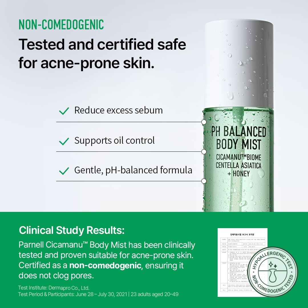 Cicamanu Ph Balanced Body Mist 150Ml