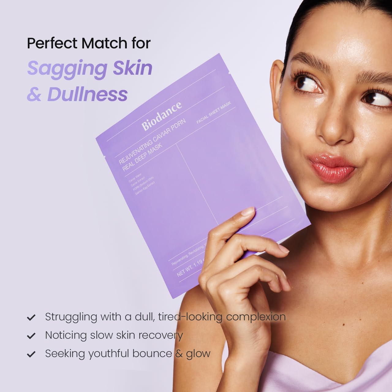 Rejuvenating Caviar Pdrn Real Deep Mask 4Ea