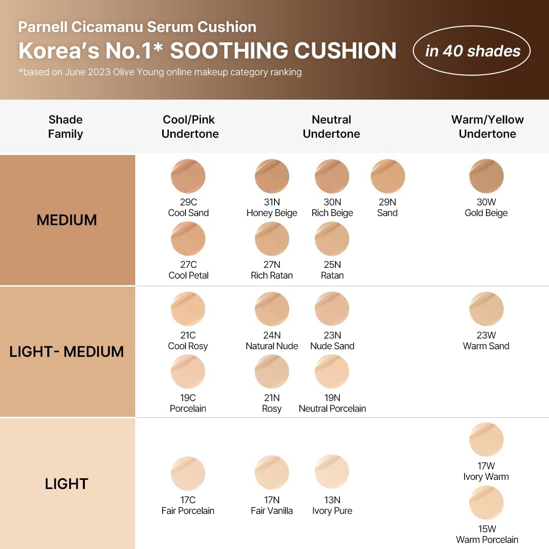 Cicamanu Serum Cushion #29N (Sand) 15G