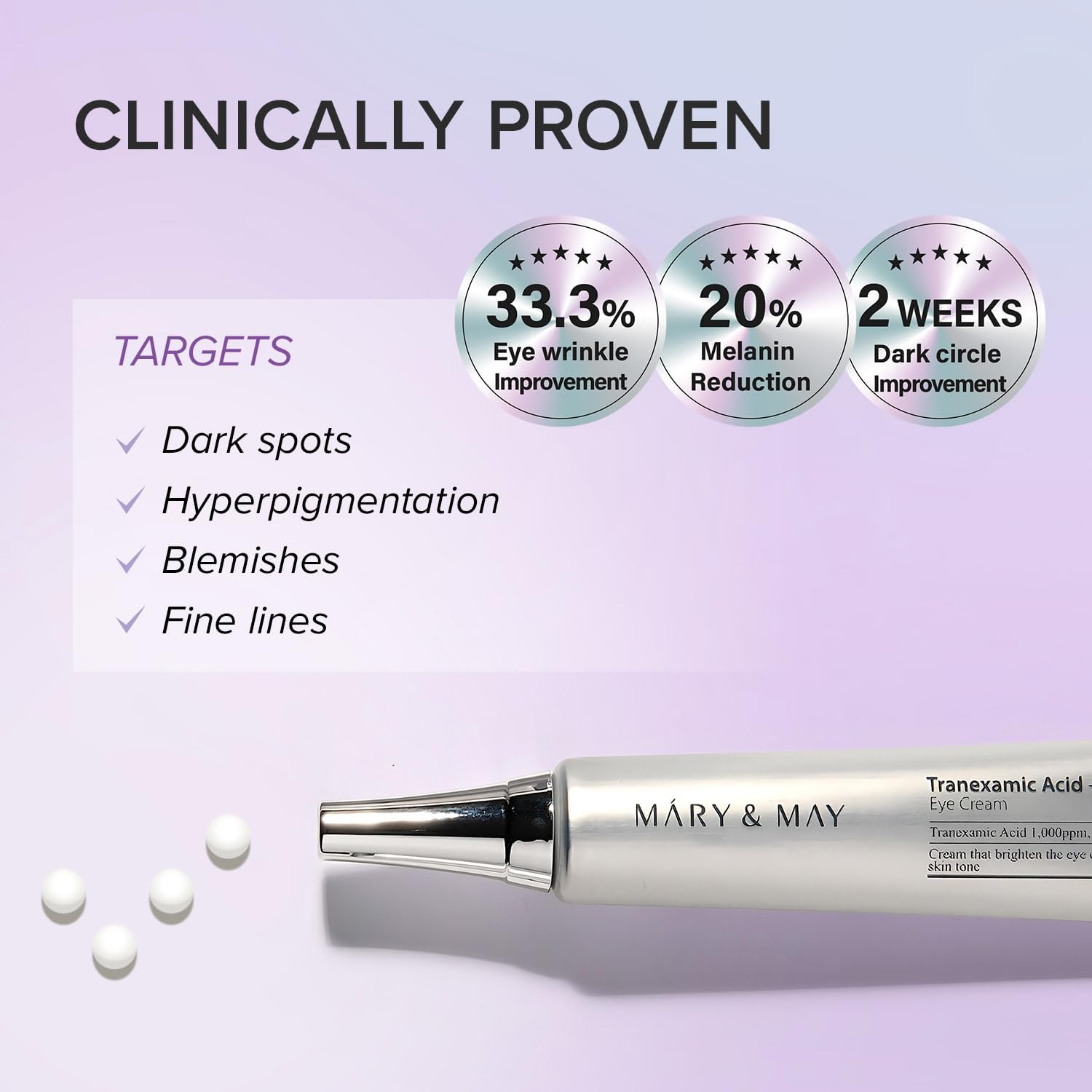 Tranexamic Acid+ Glutathion Eye Cream 30Ml
