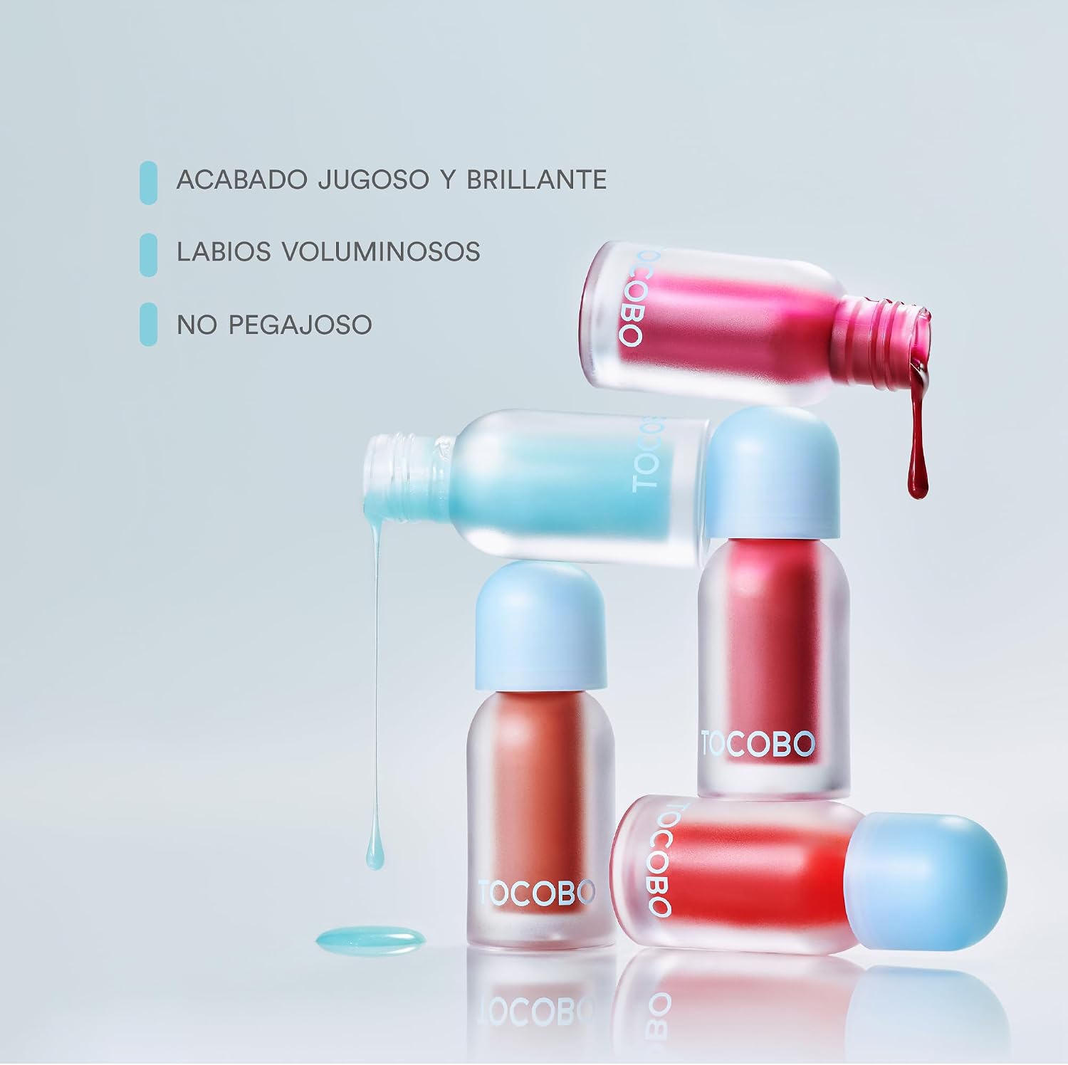 [GLOBAL] JUICY BERRY PLUMPING LIP OIL 01 CHILL RED