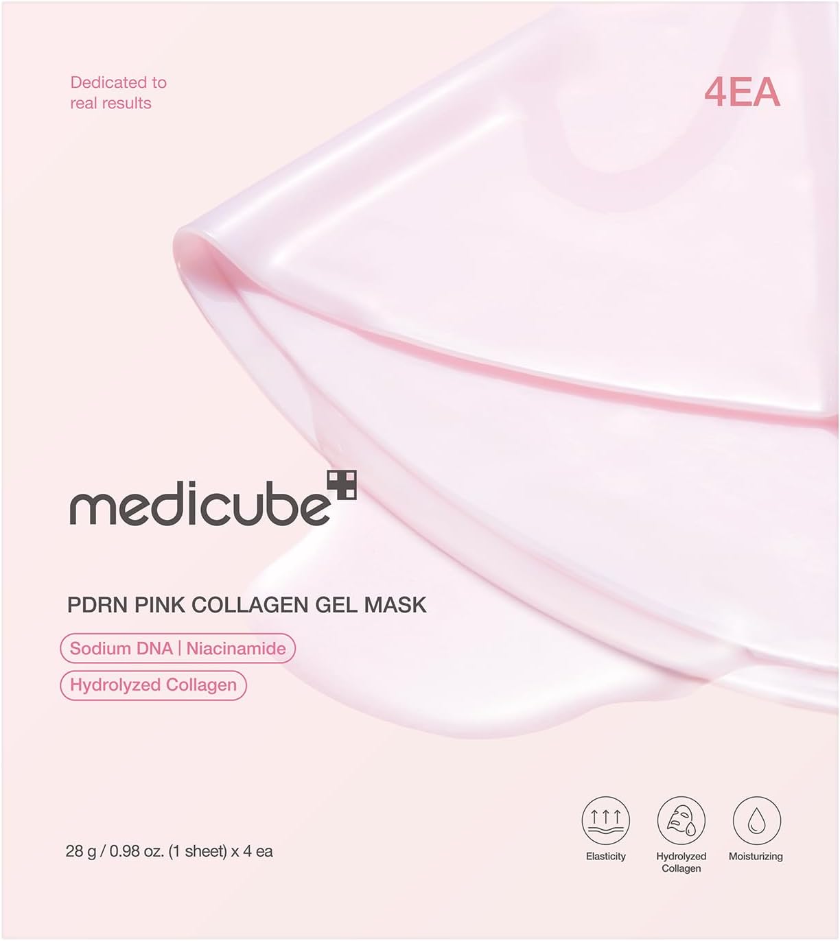 PDRN PINK COLLAGEN GEL MASK 4ea