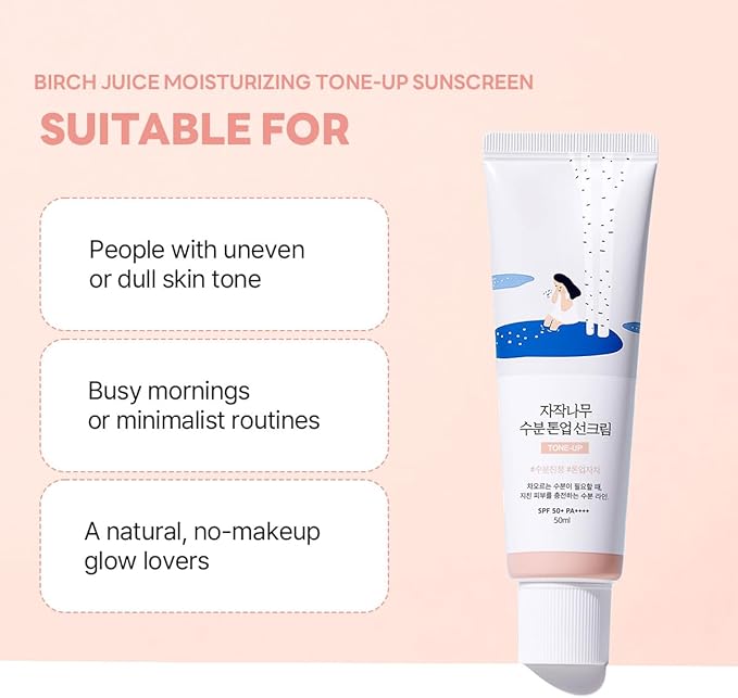 Birch Moisture Tone-Up Sunscreen 50Ml
