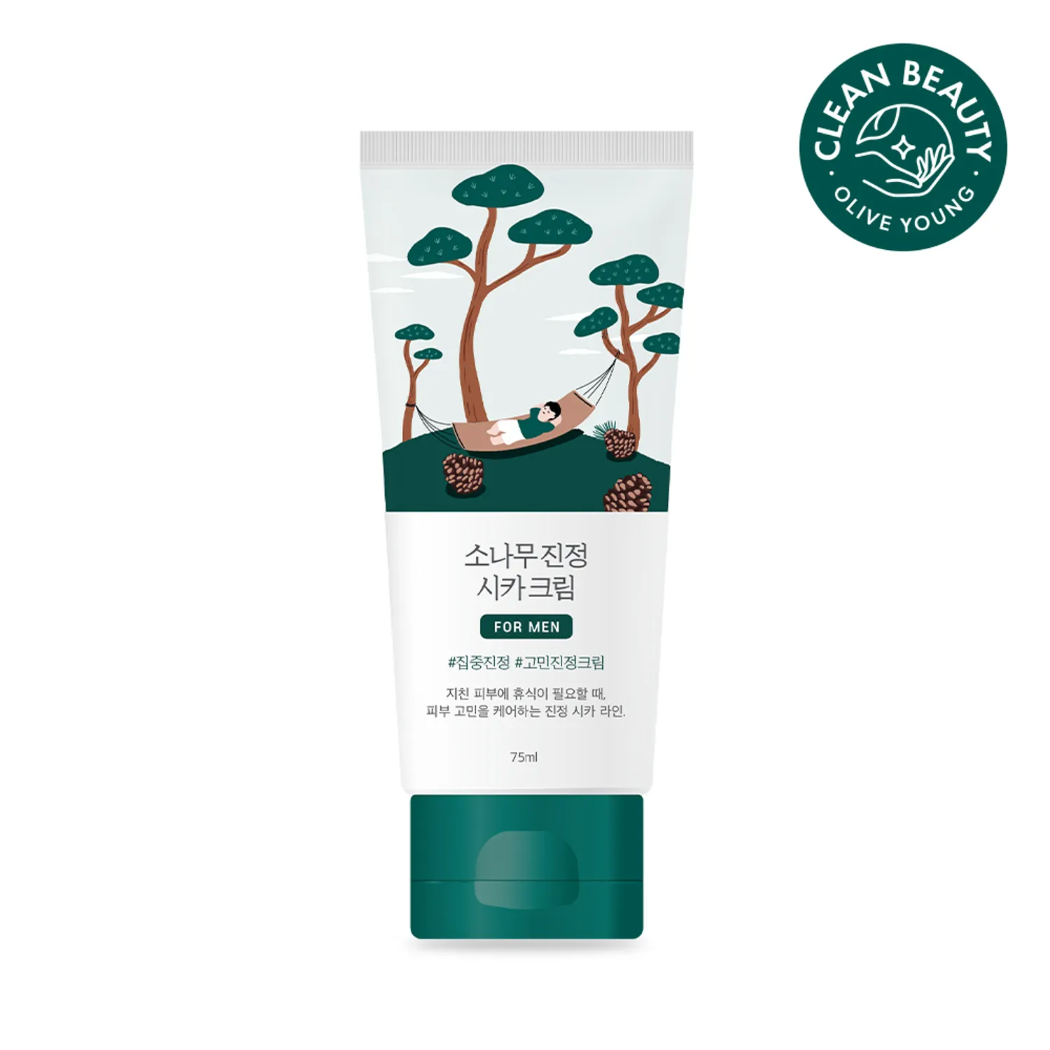 For Men Pine Calming Cica Cream 75Ml