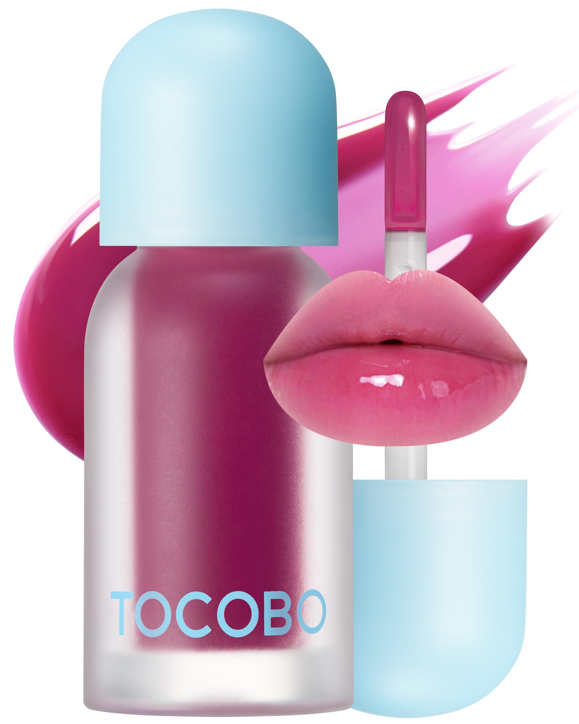 [GLOBAL] JUICY BERRY PLUMPING LIP OIL 02 BERRY BRANDY