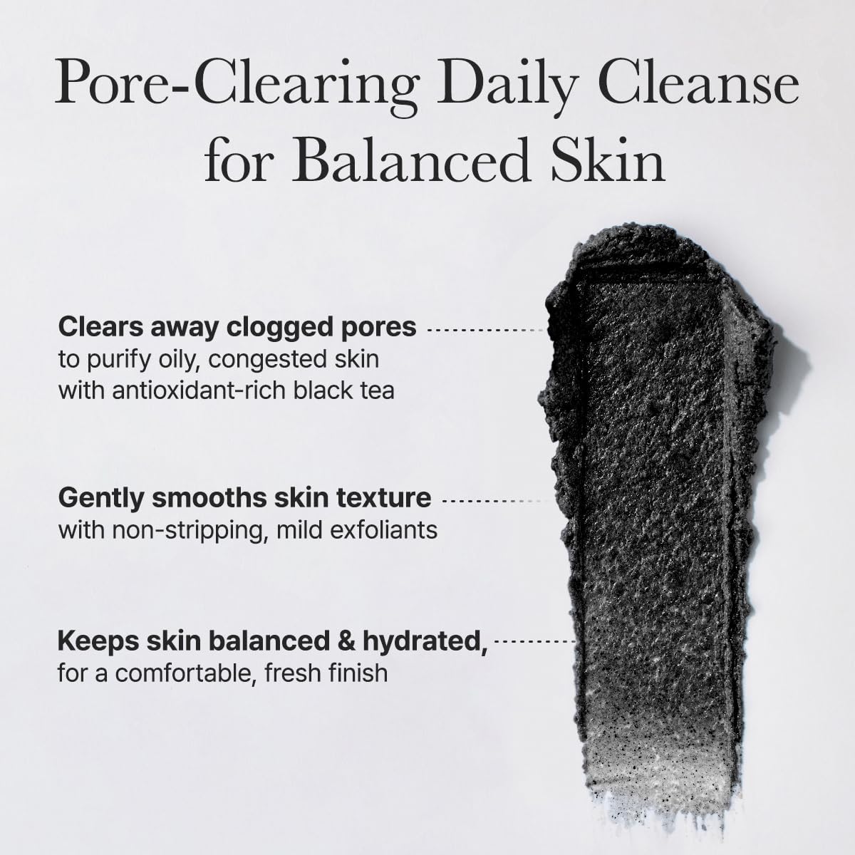 Black Tea Rice Mochi Cleanser 120G