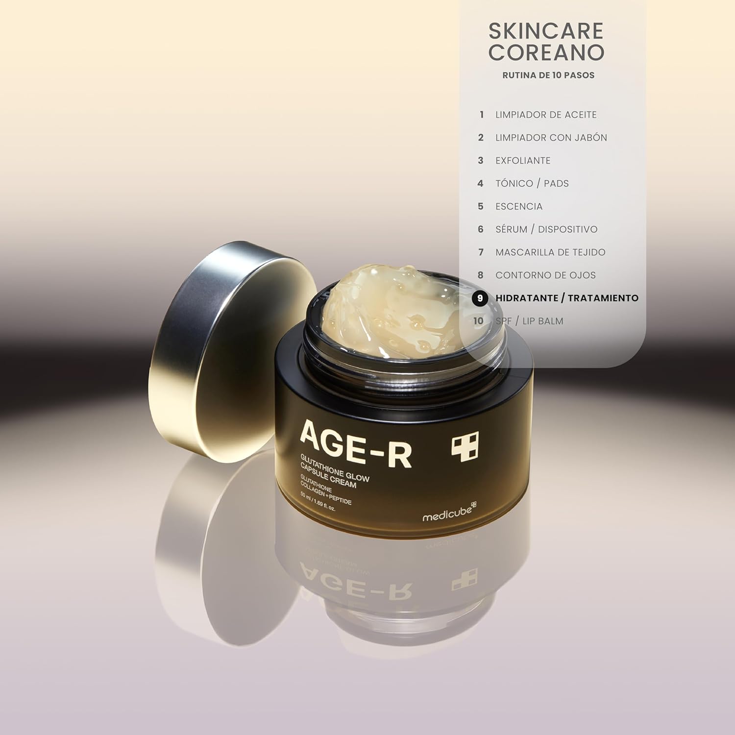 Age-R Glutathione Glow Capsule Cream 50Ml