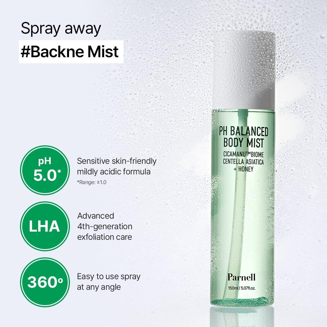 Cicamanu Ph Balanced Body Mist 150Ml