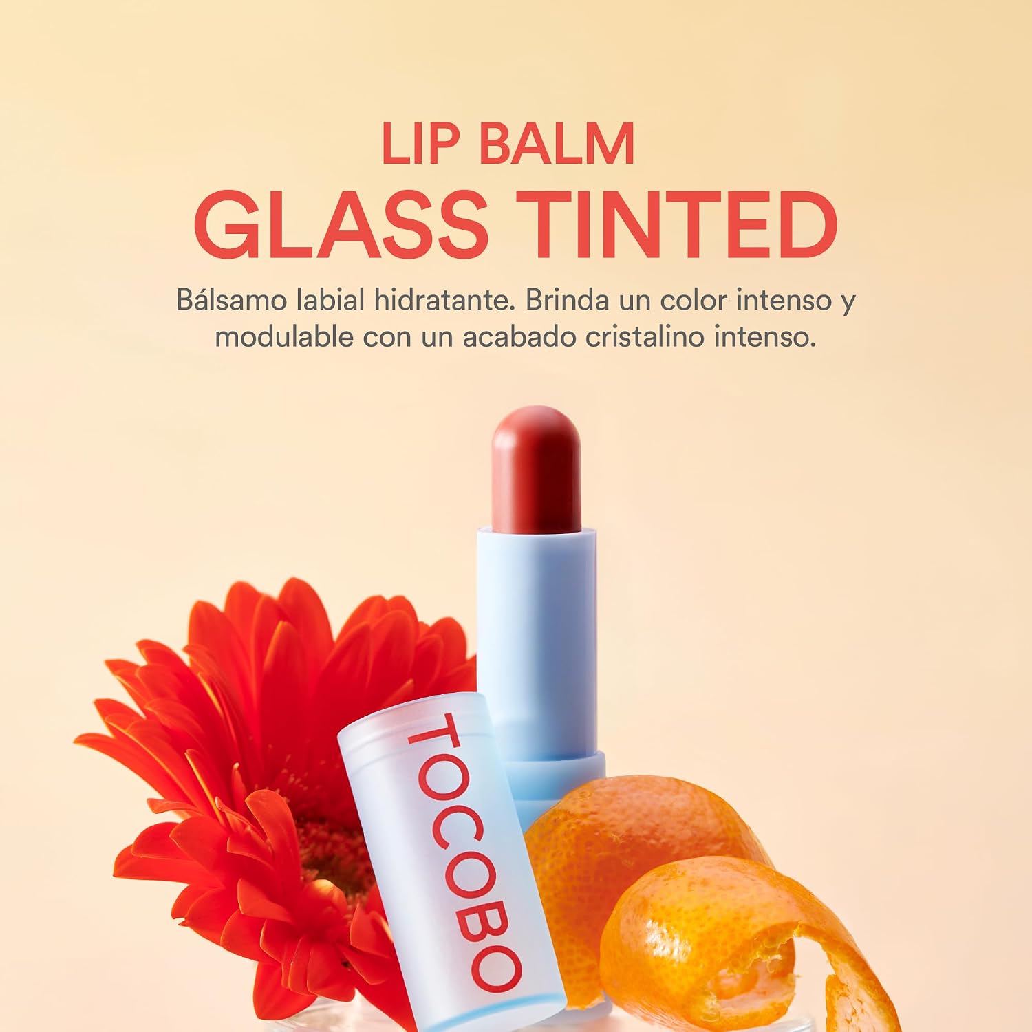 [Renewal]Glass Tinted Lip Balm 013 Tangerine Red