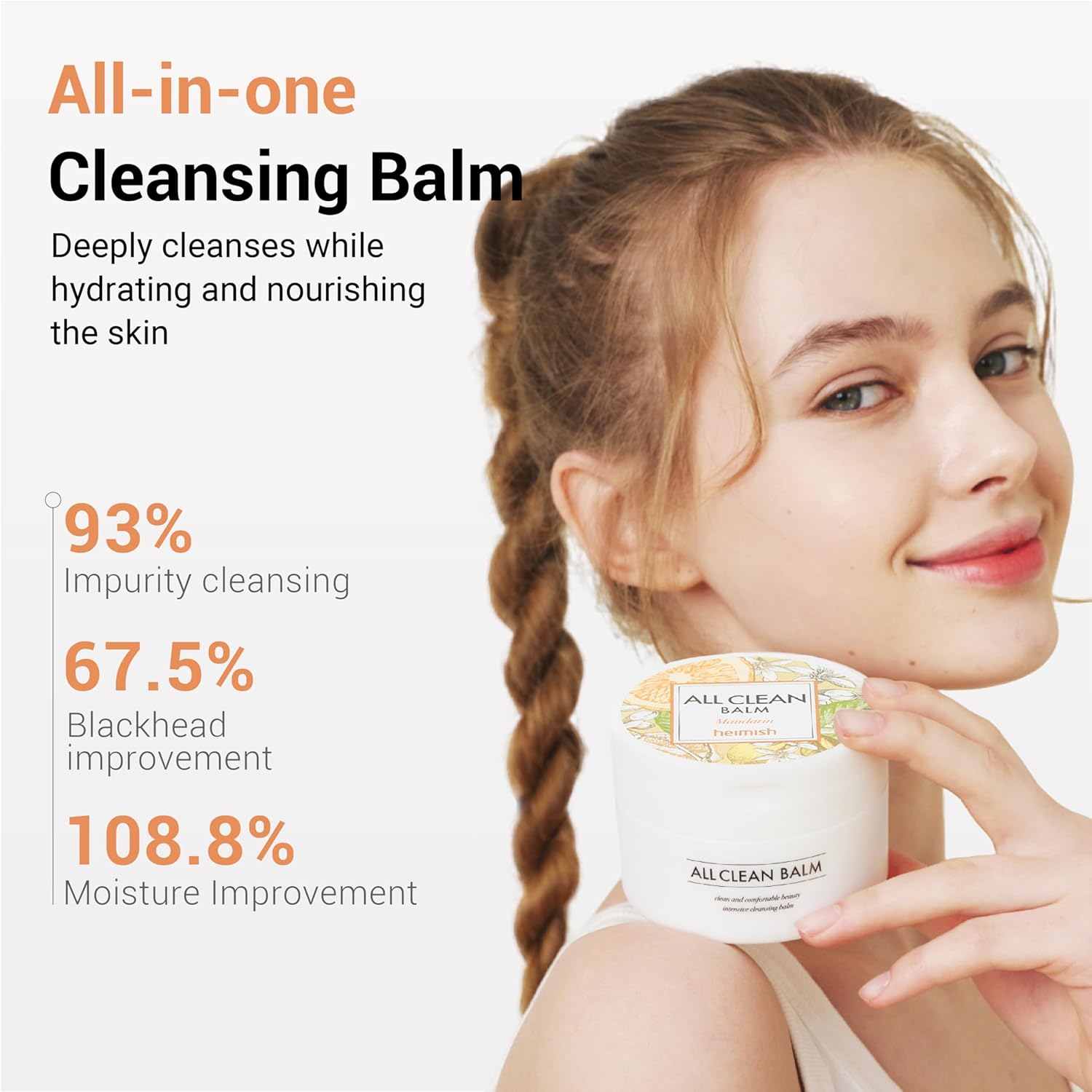 All Clean Balm Mandarin 120Ml (Cleansing Balm)