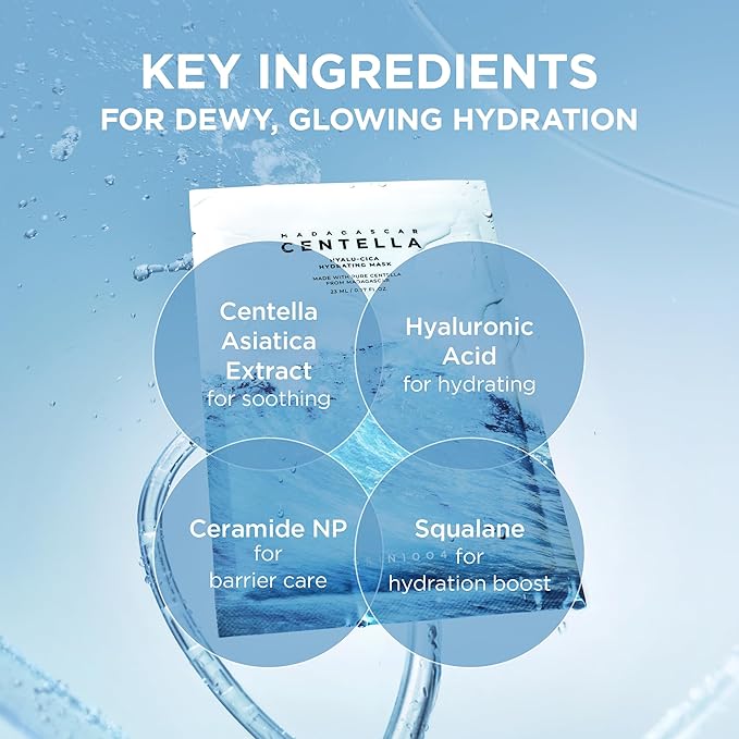 [5Ea] Madagascar Centella Hyalu-Cica Hydrating Mask 23Ml