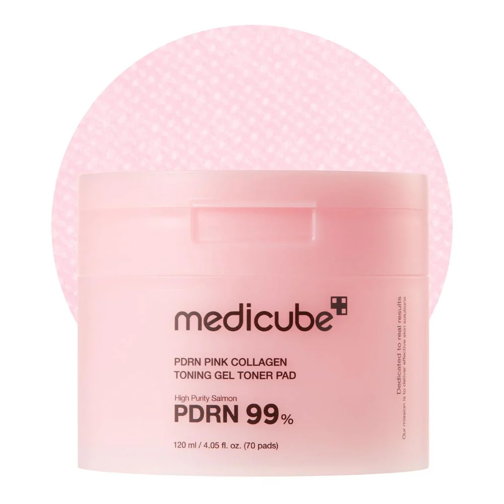 Pdrn Pink Collagen Toning Gel Toner Pad 70Ea