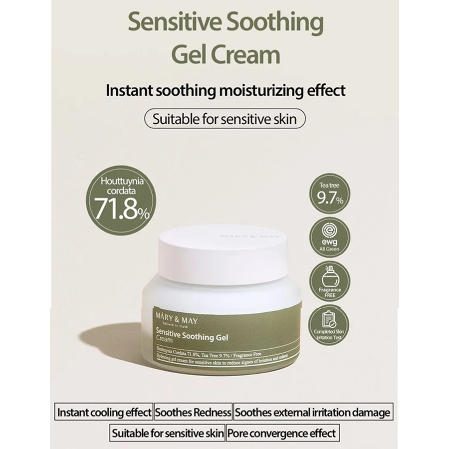 Mini Sensitive Soothing Gel Blemish Cream 12G