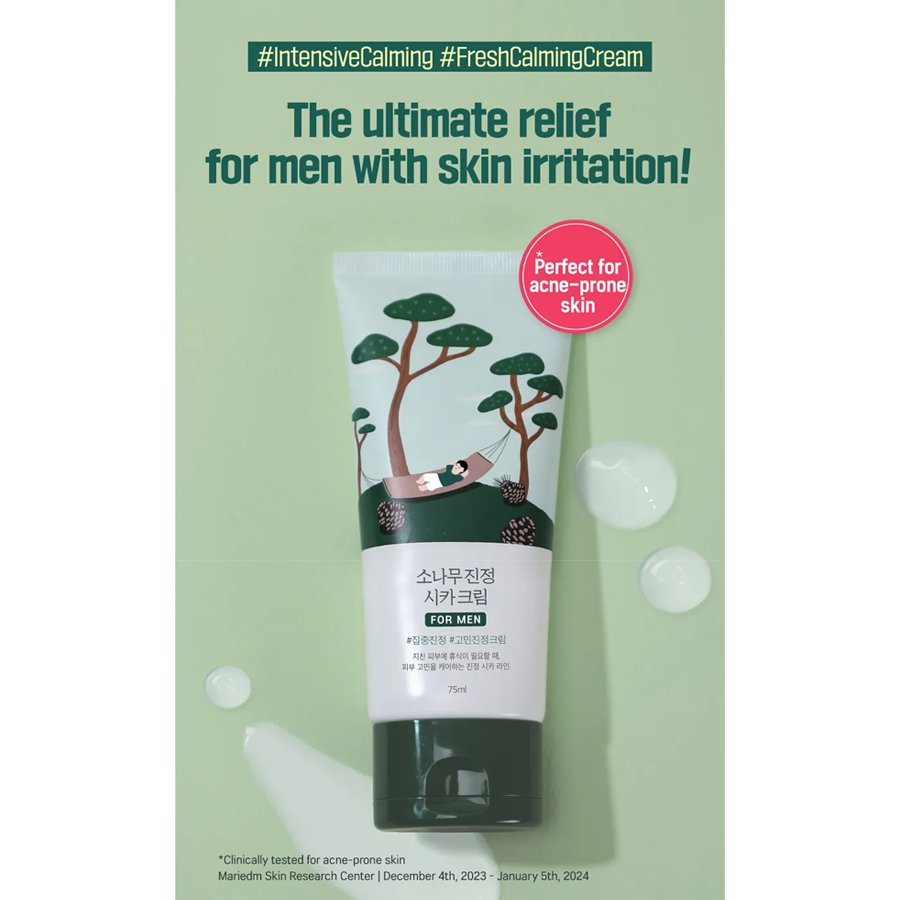 For Men Pine Calming Cica Cream 75Ml