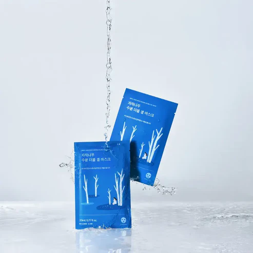 (10Ea) Birch Juice Moisturizing Double Gel Mask 23Ml