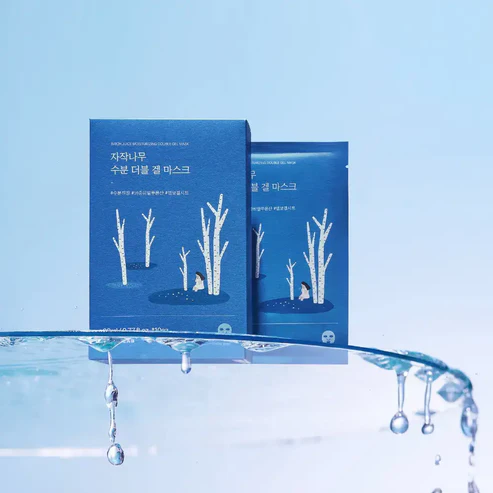 (10Ea) Birch Juice Moisturizing Double Gel Mask 23Ml