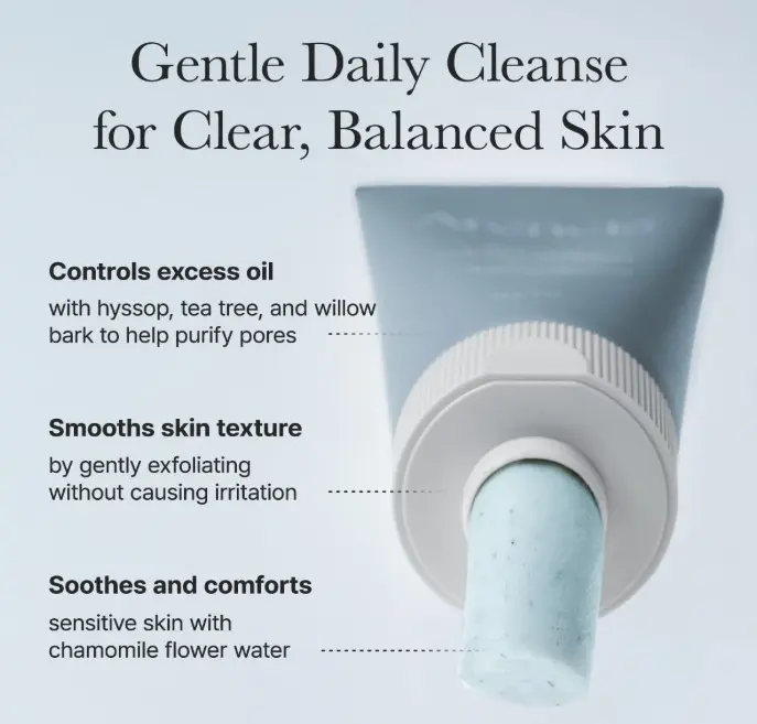Hyssop Sebum Control Rice Cake Cleanser 150G