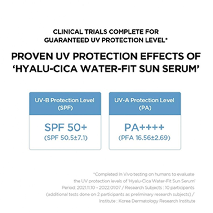 Madagascar Centella Hyalu-Cica Water-Fit Sun Serum 50Ml