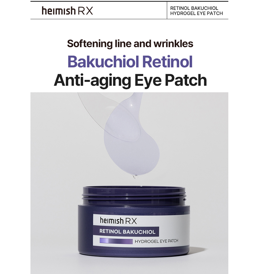 Rx Retinol Bakuchiol Hydrogel Eye Patch 60Ea