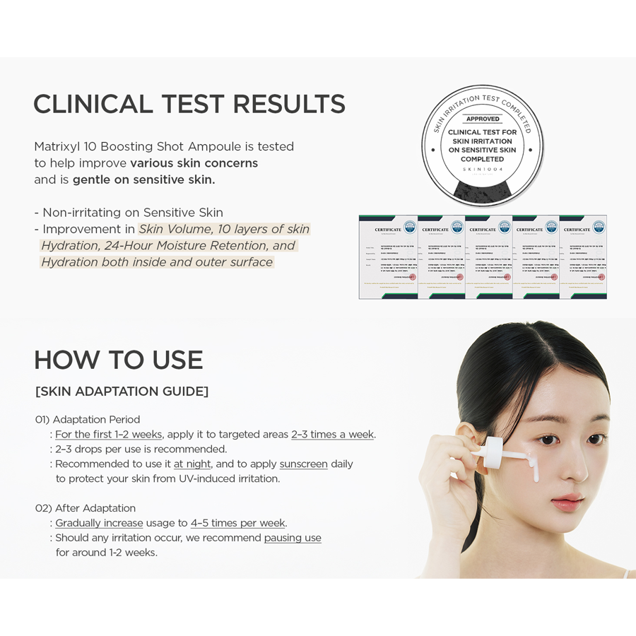 Madagascar Centella Matrixyl 10 Boosting Shot Ampoule 9Ml