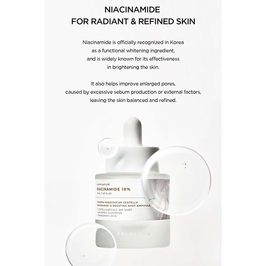Madagascar Centella Niacinamide 10 Boosting Shot Ampoule 30Ml