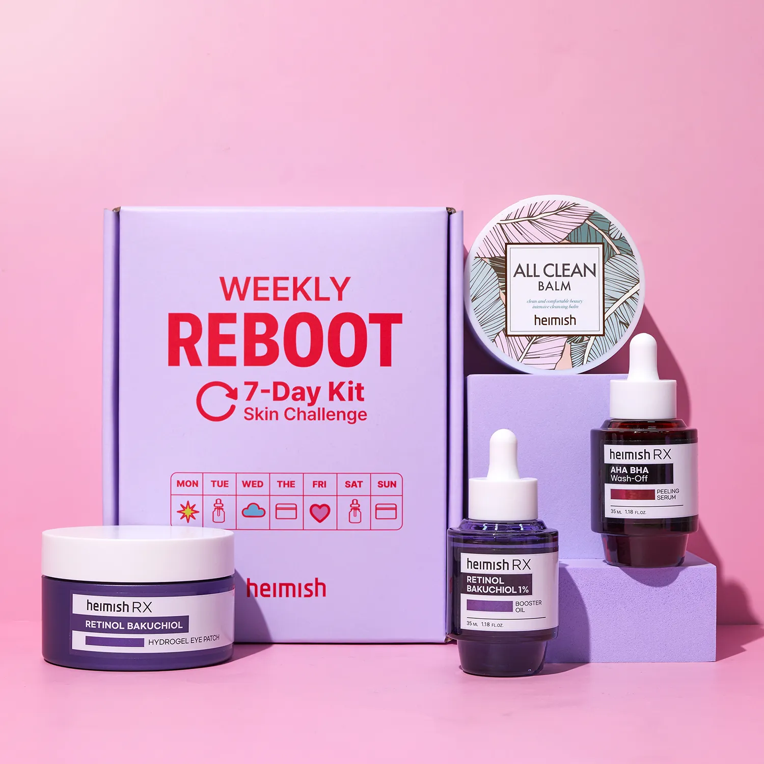 Weekly Reboot 7-Day Kit Skin Challenge Box
