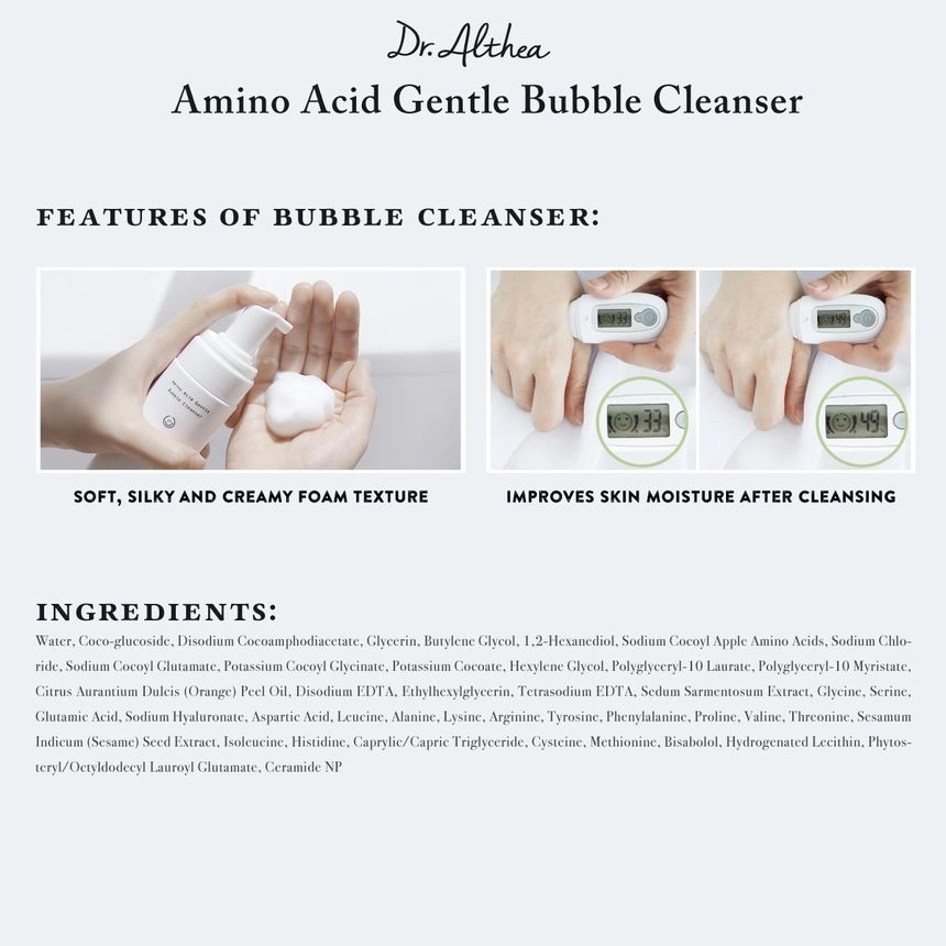Amino Acid Gentle Bubble Cleanser 140Ml