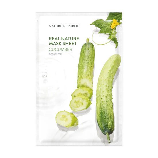 Real Nature Sheet Mask Cucumber 23Ml