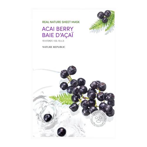 Real Nature Sheet Mask Acai Berry 23Ml