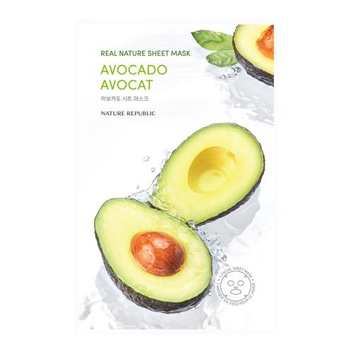 Real Nature Sheet Mask Avocado 23Ml