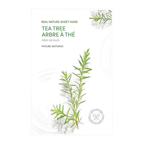 Real Nature Sheet Mask Tea Tree 23Ml