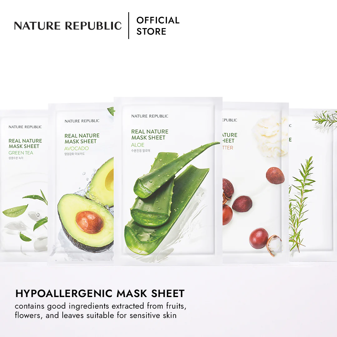 Real Nature Sheet Mask Cucumber 23Ml