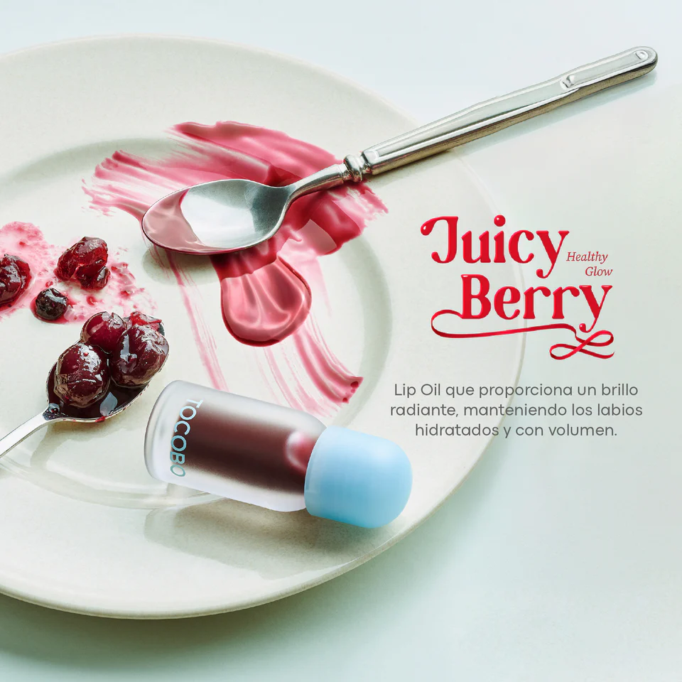 [GLOBAL] JUICY BERRY PLUMPING LIP OIL 07 PLUM JAM