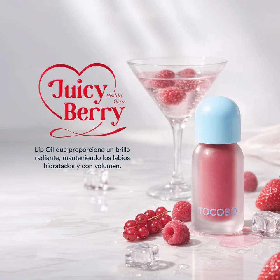 [GLOBAL] JUICY BERRY PLUMPING LIP OIL 18 COZY PINK