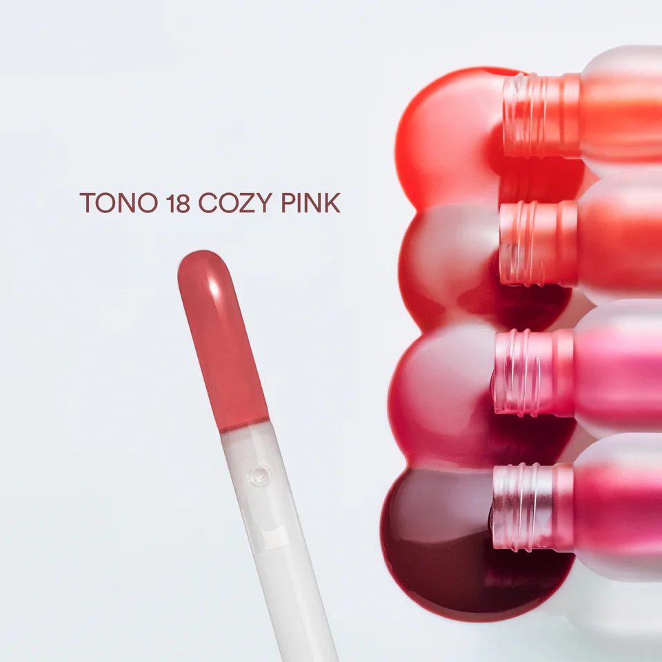 [GLOBAL] JUICY BERRY PLUMPING LIP OIL 18 COZY PINK