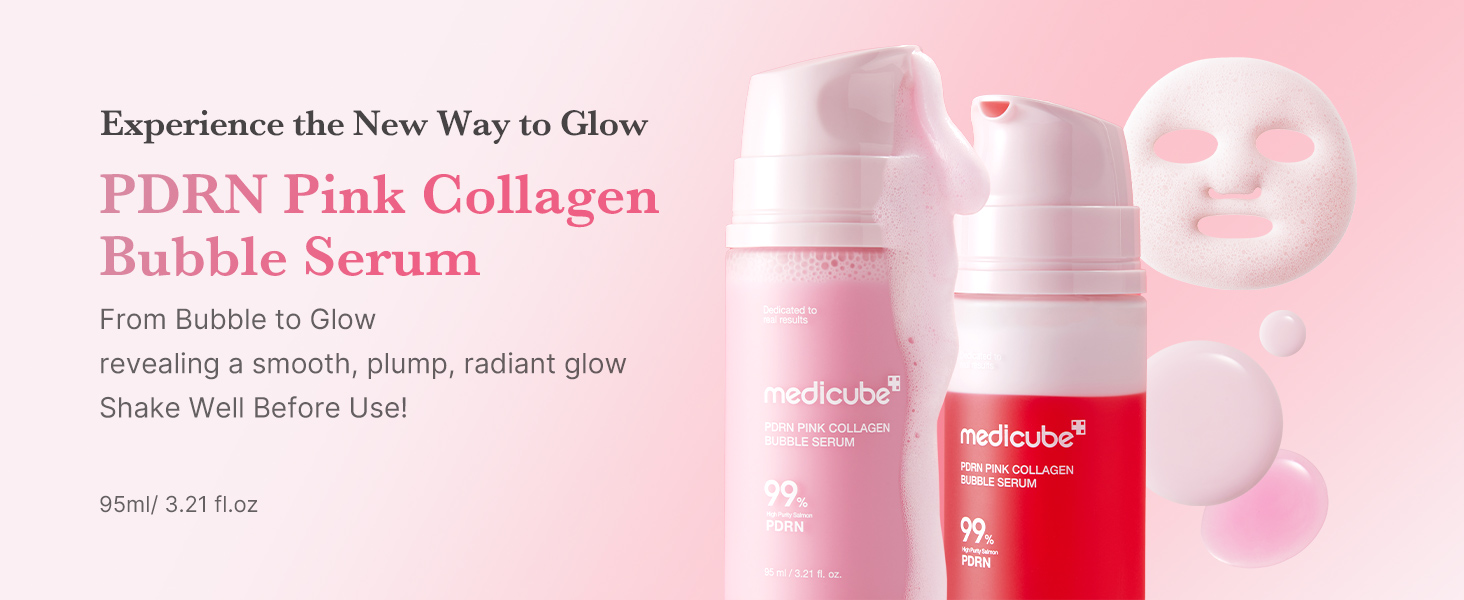 Pdrn Pink Collagen Bubble Serum 95Ml