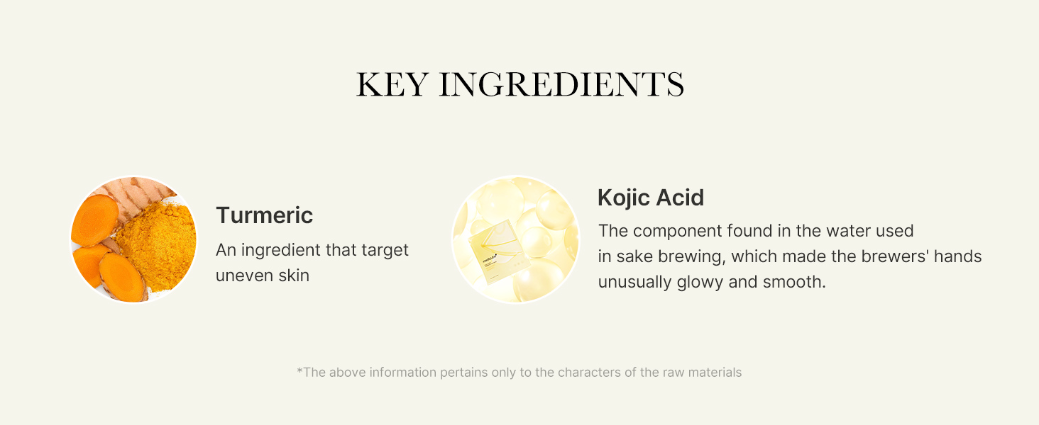Kojic Acid Turmeric Brightening Gel Mask 4Ea