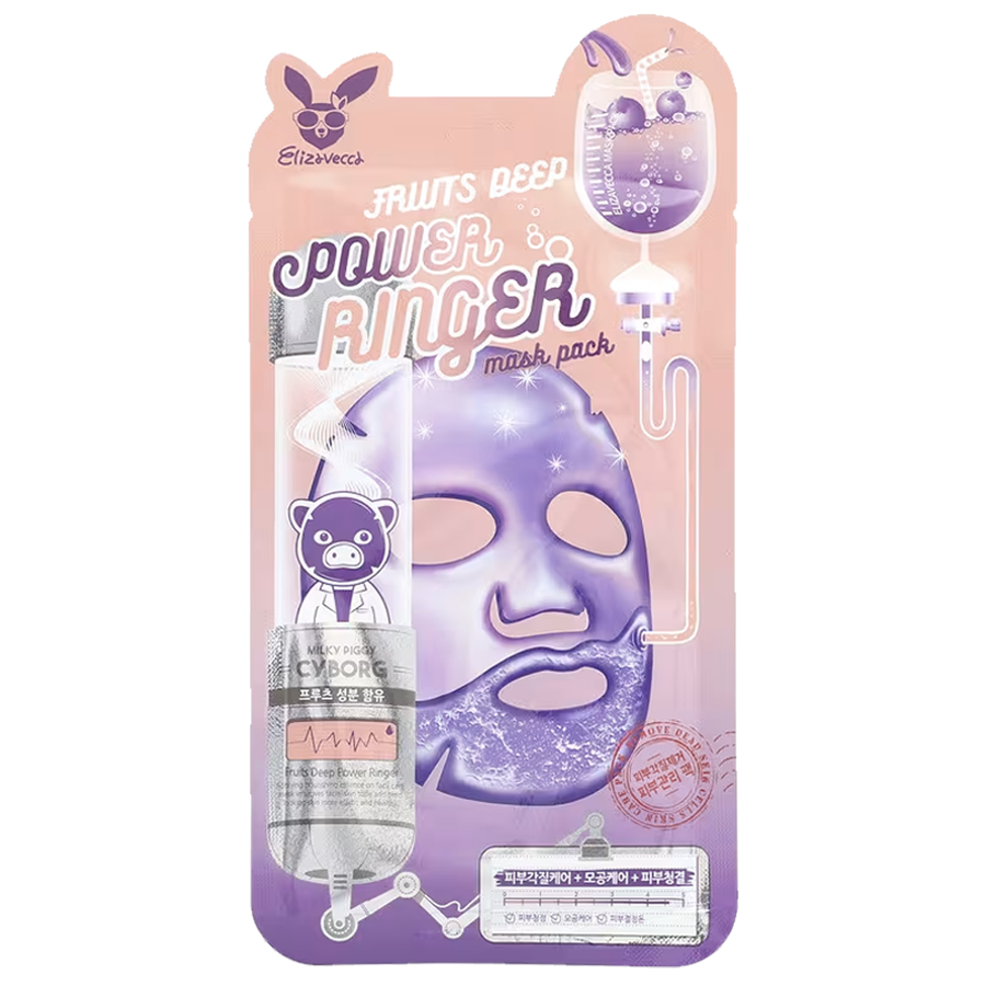 Fruits Deep Power Ringer Mask Pack 1 Sheet