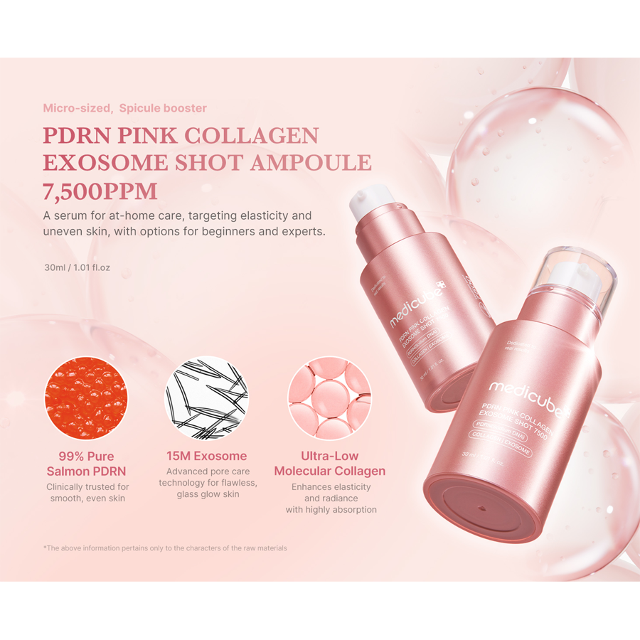 Pdrn Pink Exosome Shot Serum 7500 30Ml